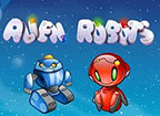 Играть в аппарат Роботы онлайн - Alien Robots на деньги