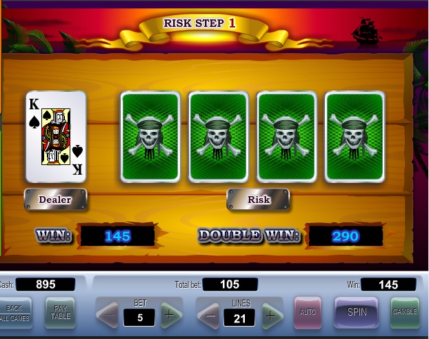 игровой автомат Pirate Treasures играть бесплатно