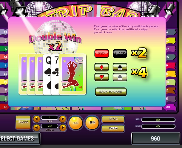 игровой автомат Strip Bar играть бесплатно